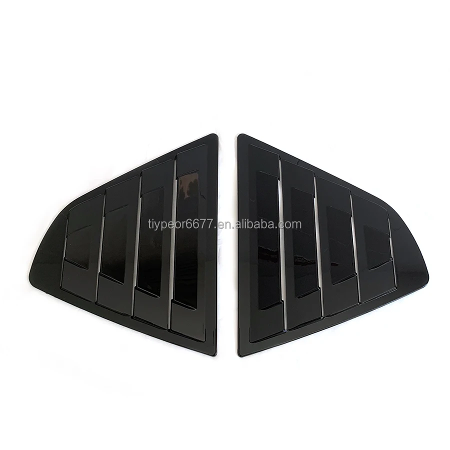 product for toyota camry 2018   2023 accessories sporty car auto exterior rear side window louvers air vent scoop shadestrim blinds-3
