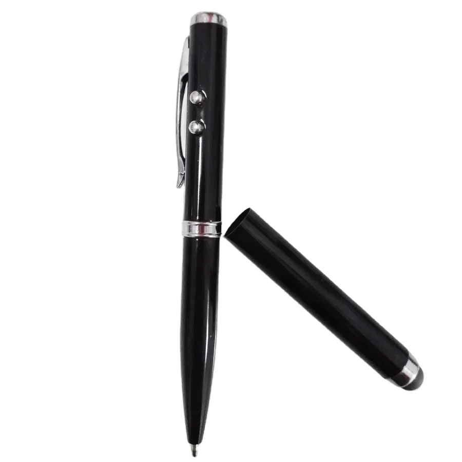 4 in 1 Stylus Pen with Writing + Led + Laser Pen