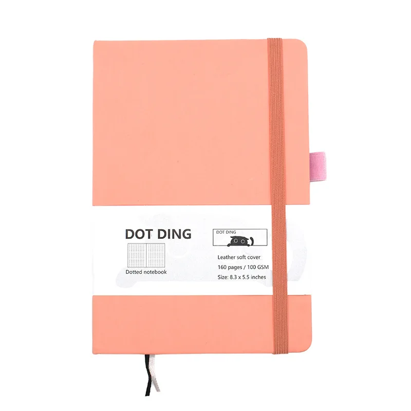 2024 High Quality Custom Logo Meter Dark Blue Pu Leather Korean Printed A4a5 Notebook Diary Printing Magazine