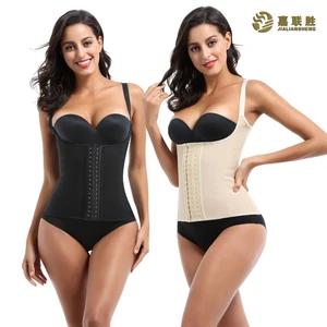 High Quality Zipper Neoprene Waist Trainer Vest Slimming Body Sauna Sweat Neoprene Waist Trainer Women's Corset for Weight Loss