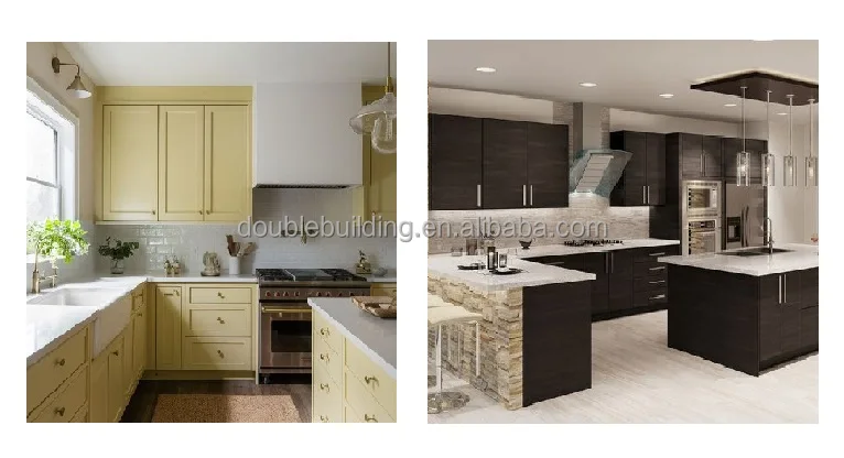 Custom Design Luxury European Style Solid Wood Kitchen Cabinet Modular Kitchen Furniture details