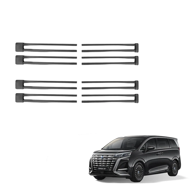 Track Protection Cover For BYD Denza D9 Stainless Steel Rear Seat Rail Protection Cover Modification Interior Accessories