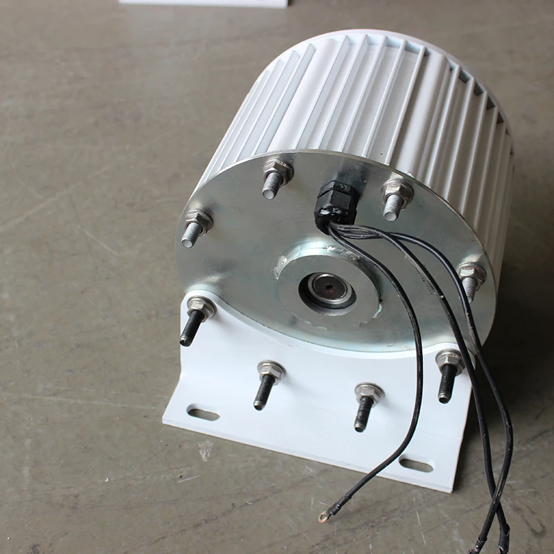 Factory Direct Alternative Energy  Single Shaft Low RPM Permanent Magnet Generator  Alternator Generator