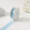 2.5cm silk ribbon blue 1 yard (100 yards/roll)