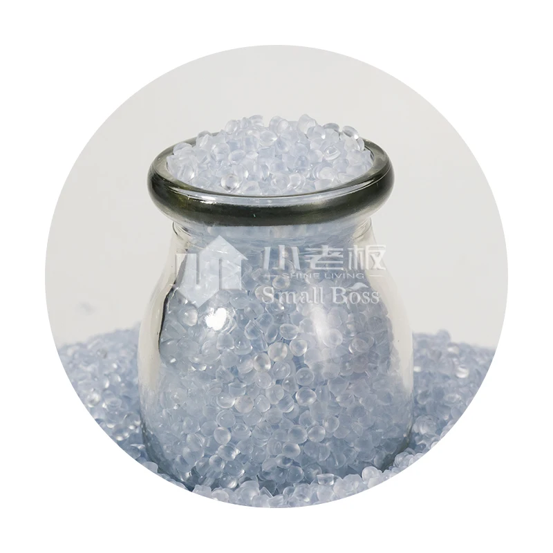 High Performance Natural Plastic Raw Material Pellets Transparent 60-70 a PVC Granules Compound for Shoes Sole