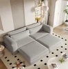 3 Seat + Teddy + LIGHT GREY