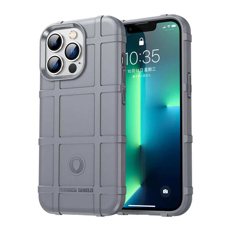 Rugged Shield Phone Case - 3mm Thickness for Iphone 13 Pro Max