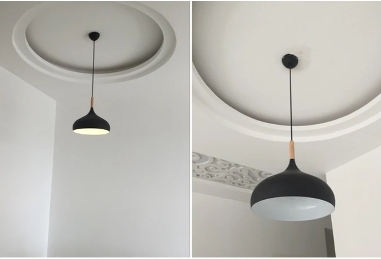 Metal art deco chandelier industrial bar black pendant lighting for dining room lamp modern vintage light kitchen