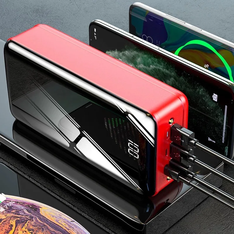 50000mah Power Bank Portable Fast Charging for Xiaomi, Samsung