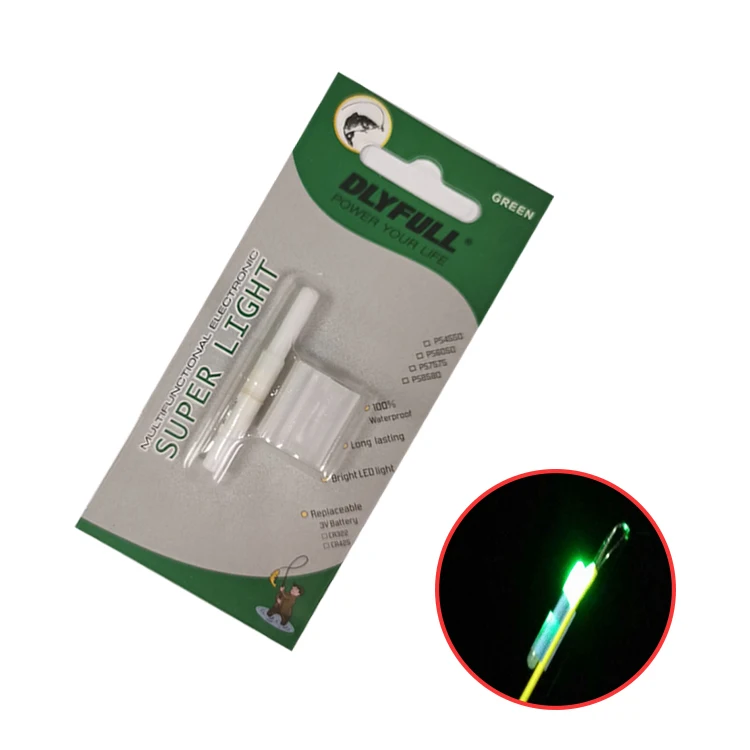 Dlyfull LED Fishing Light for Rod Tip Light PS8580 Inside Battery