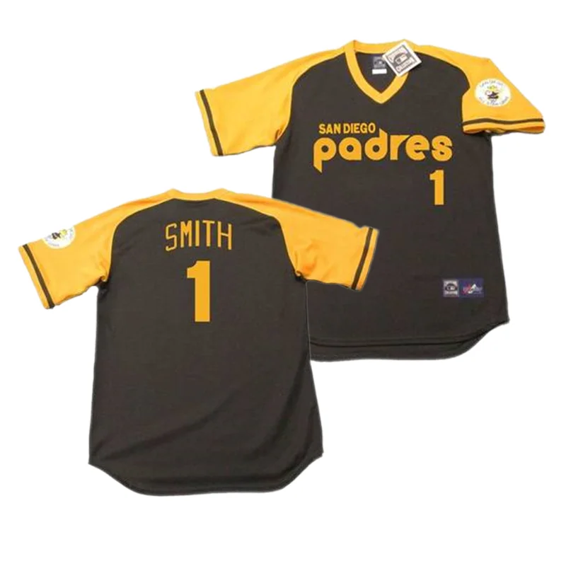 Men's San Diego Padres Black Limited & Gold Jersey - All Stitched