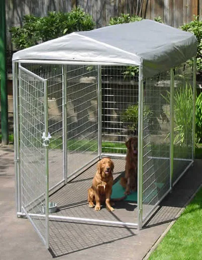 Triple Dog House Dog Crate With Run Triple Gundog Kennel And Run