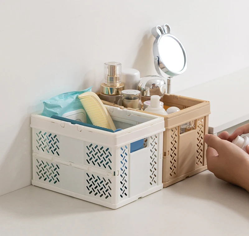 Factory Wholesale Outdoor Portable Plastic Foldable Box Plastic