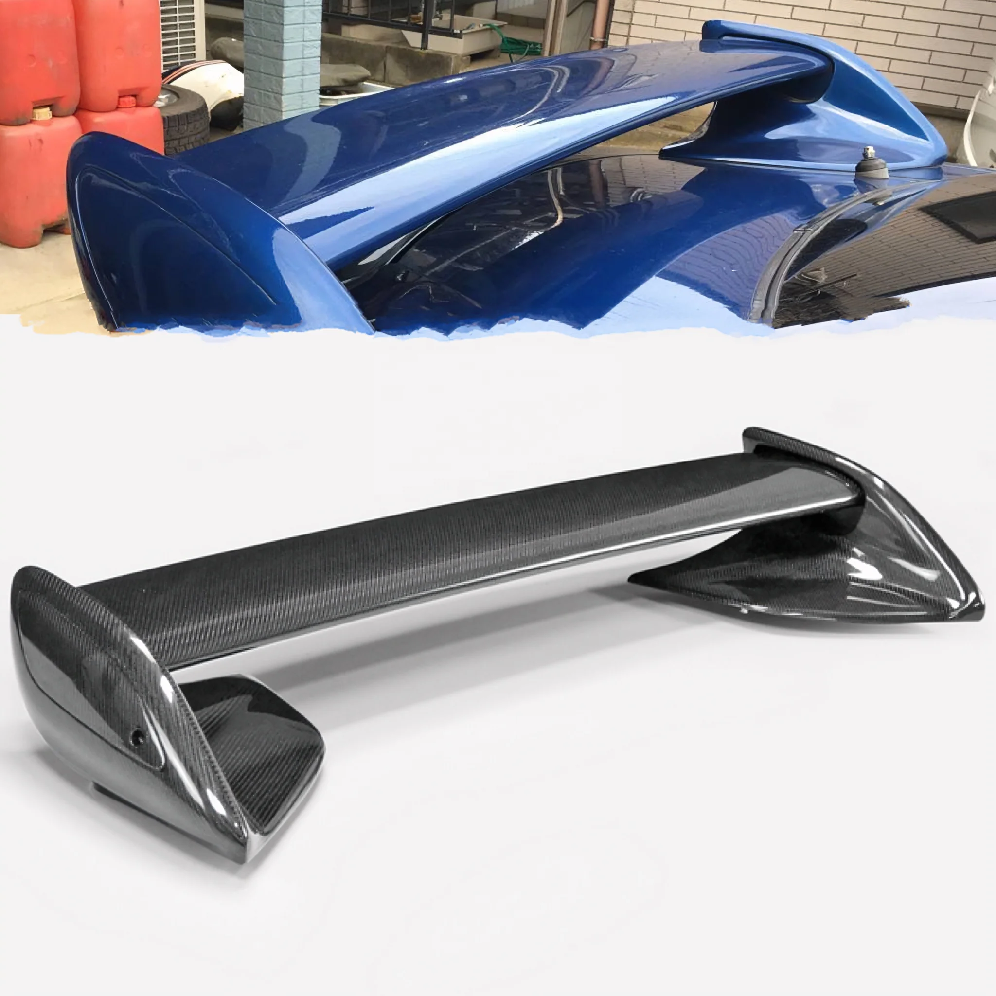 マツダ RX7 FD3S 後期 用 カーボン リアトランクスポイラー 1992-2002