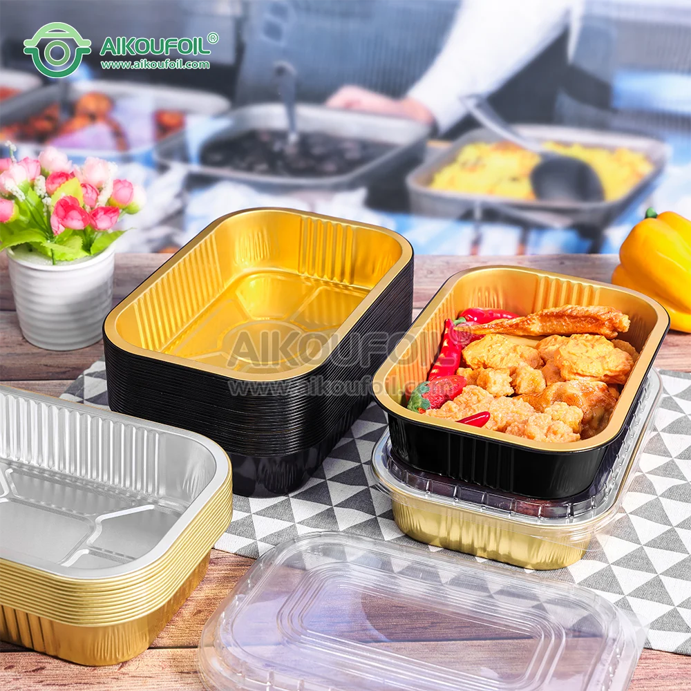 Lid Disposable Bread Pan Handi-Foil Aluminum Mini Loaf Pans With