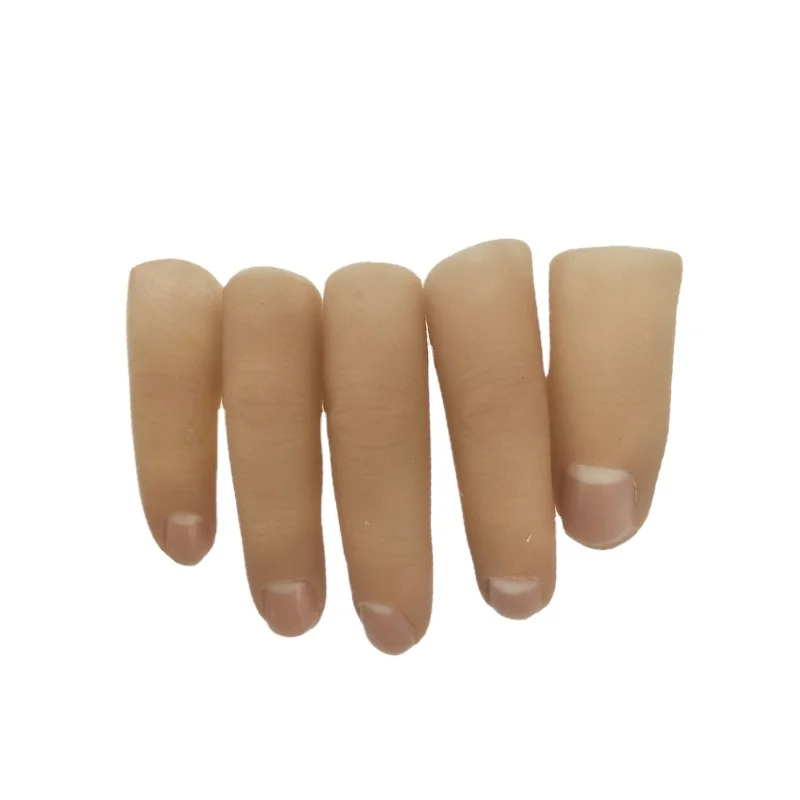Medizinische Versorgung: Knstliche Silikonfinger fr Prothesen  ideal fr  den Handprothesenhandel