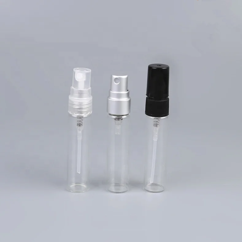 Good quality mini 5ml vial sprayer sample perfume glass bottles cosmetic use for sales