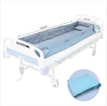 Direct Factory Sale Hospital Bed Convenient Foldable Shower Mattress Elderly Bathing Easy Storage Time Effort Saving Made Metal