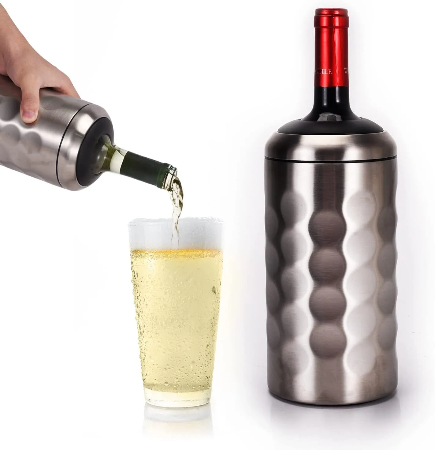 Reekoos Patented Wine Chiller Bottle Cooler Wine Bottle Insulator