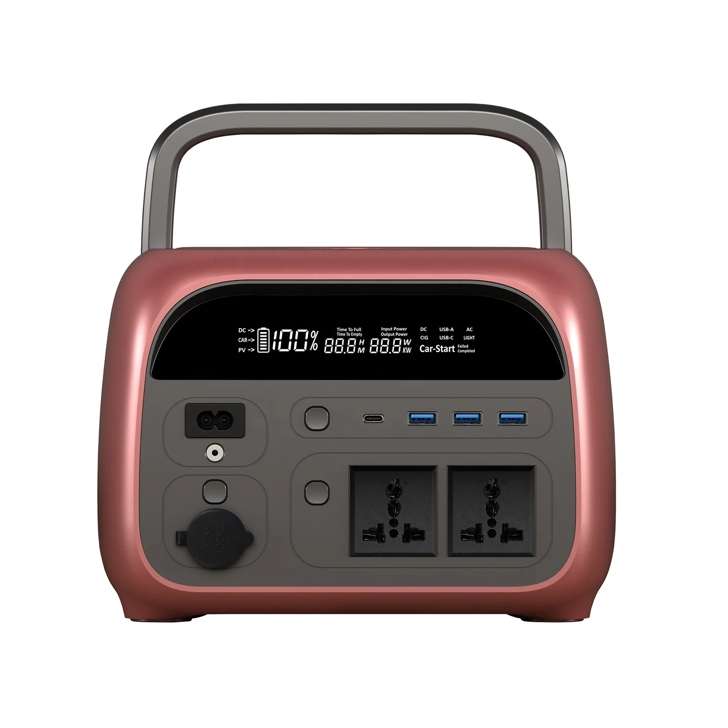 Solar Energy Fast Charging Power Bank 500W 14500mAh Portable Power Station