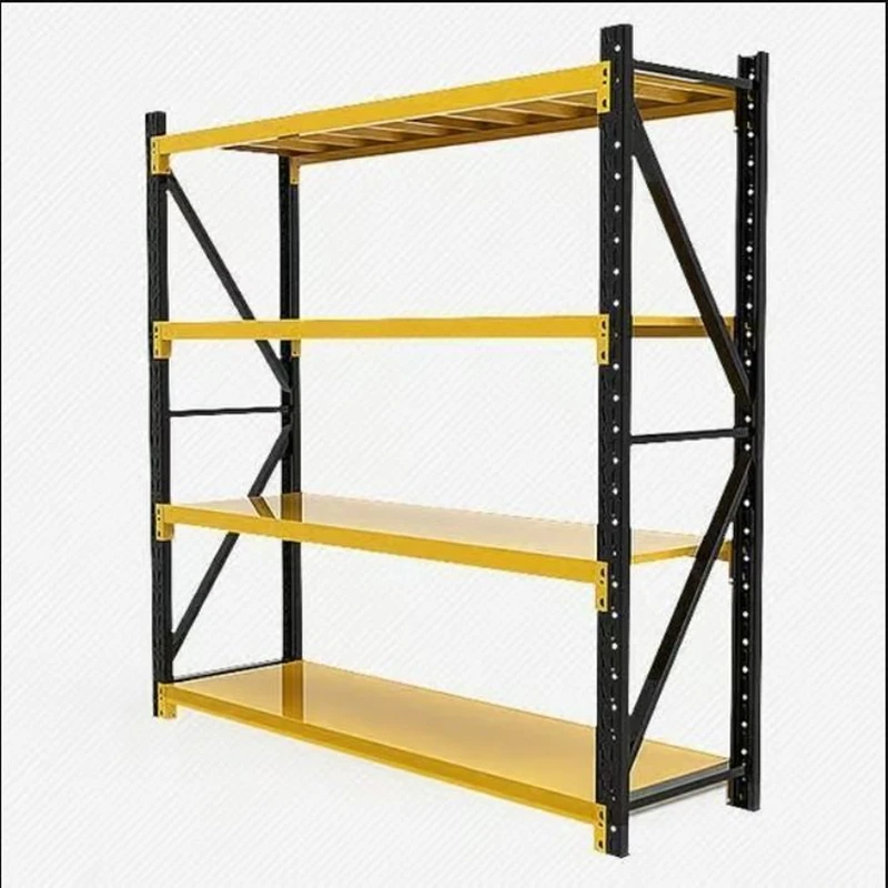 Shandong Heavy-Duty Multi-Level Stainless Steel Storage Shelving Unit Long Span Shelf and Rack