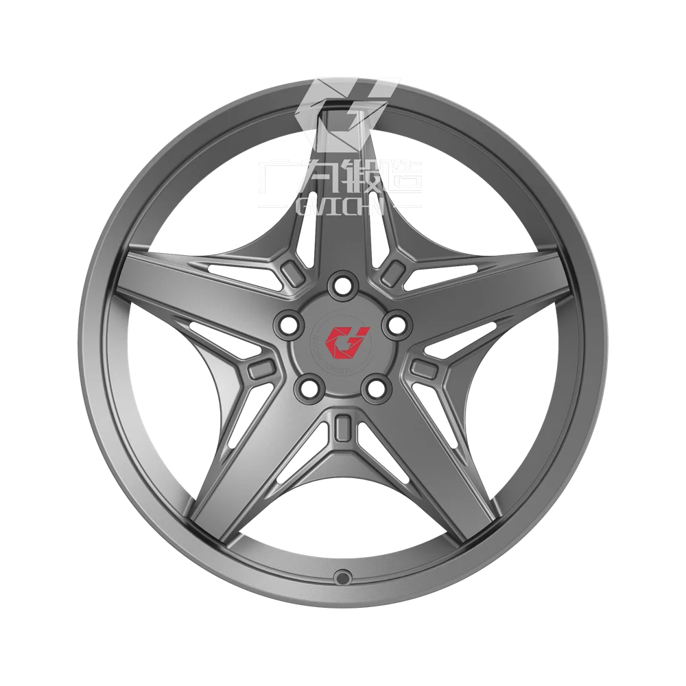 GVICHN G27 Independent design New Condition Bright Finish 100mm 50mm 120mm 45mm 0mm  Frozen Polished Champagne custom car wheels manufacture