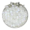 8mm Crystal White Moonlight - Frosted