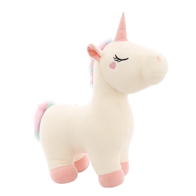 baby soft plush white and pink unicorn plush stuffed toy pokemon
