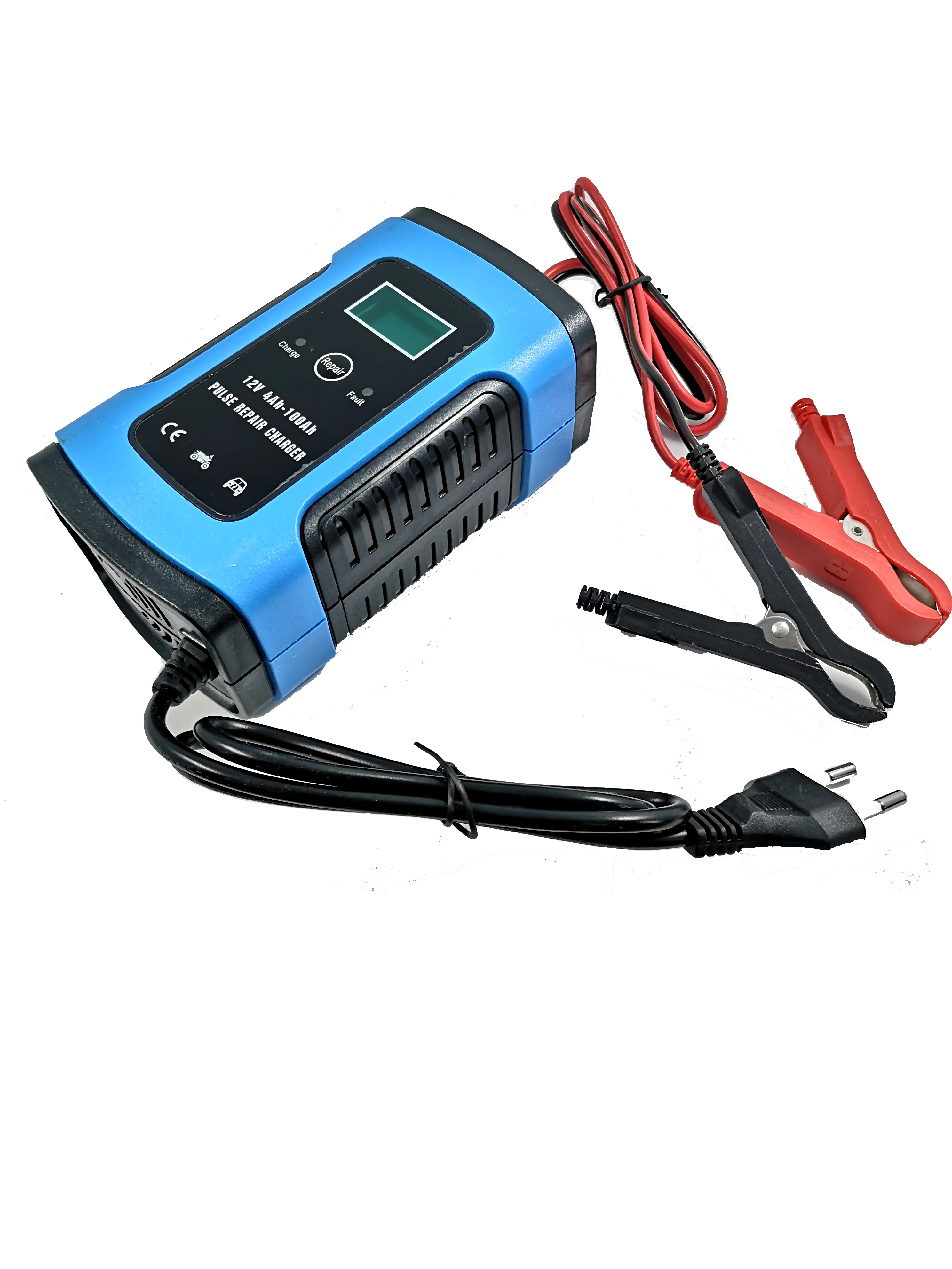 Pulse Repair Lead Acid Battery Charger 12v 6a Motorcycle Car Battery