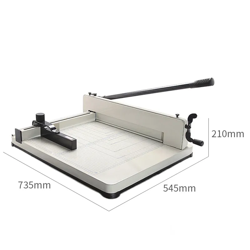 Factory A3 858 Paper Cutter Machine A3 Cut Manual Heavy Duty Guillotine