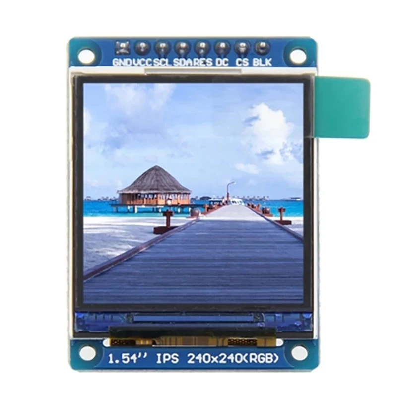 1.3 pulgadas Pantalla LCD Módulo IPS 240x240 módulo de pantalla de color RGB controlador ST7735