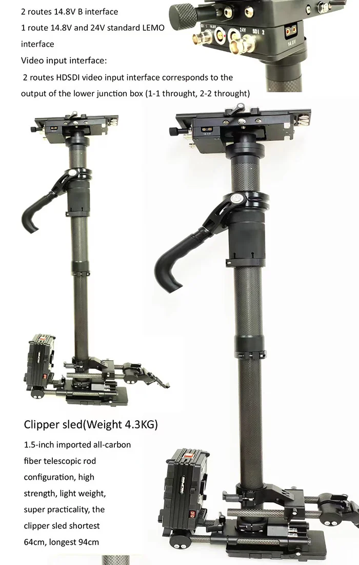 Alibaba.com: LAING M30F Steadicam stabilizer with 6-16kg load