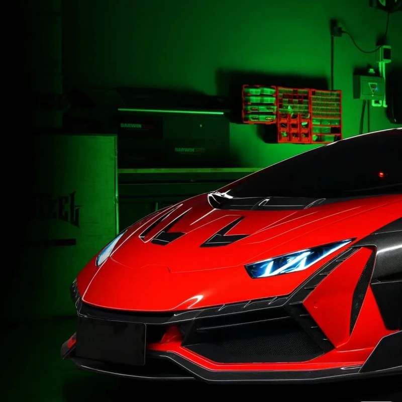 For Huracan Evo Upgraded Pro Front Bumper Fender Skirt Rear