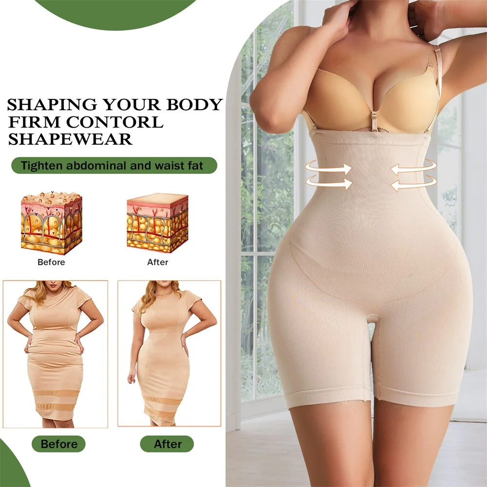 Custom Women Butt Lift Shapewear Bodysuit Sculpting Full Body Shaping Slim Tummy Control Pant Waist Trainer Shaper for Women manufacture