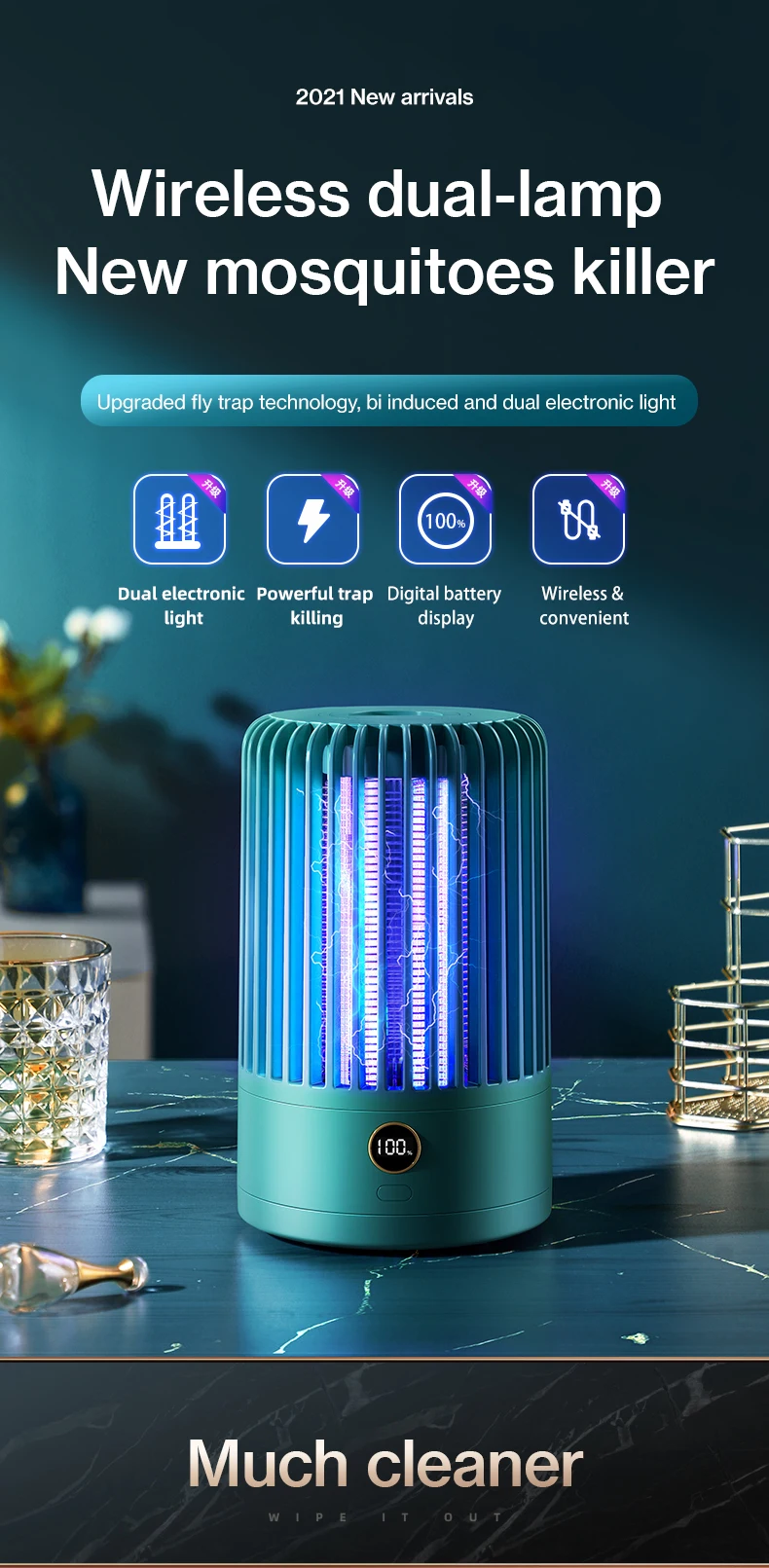 Outdoor Mosquito Killer Machine Amazon Best Sellers 2021 New Arrivals Mosquito Killer Lamp For Home Wholesale Trending Products