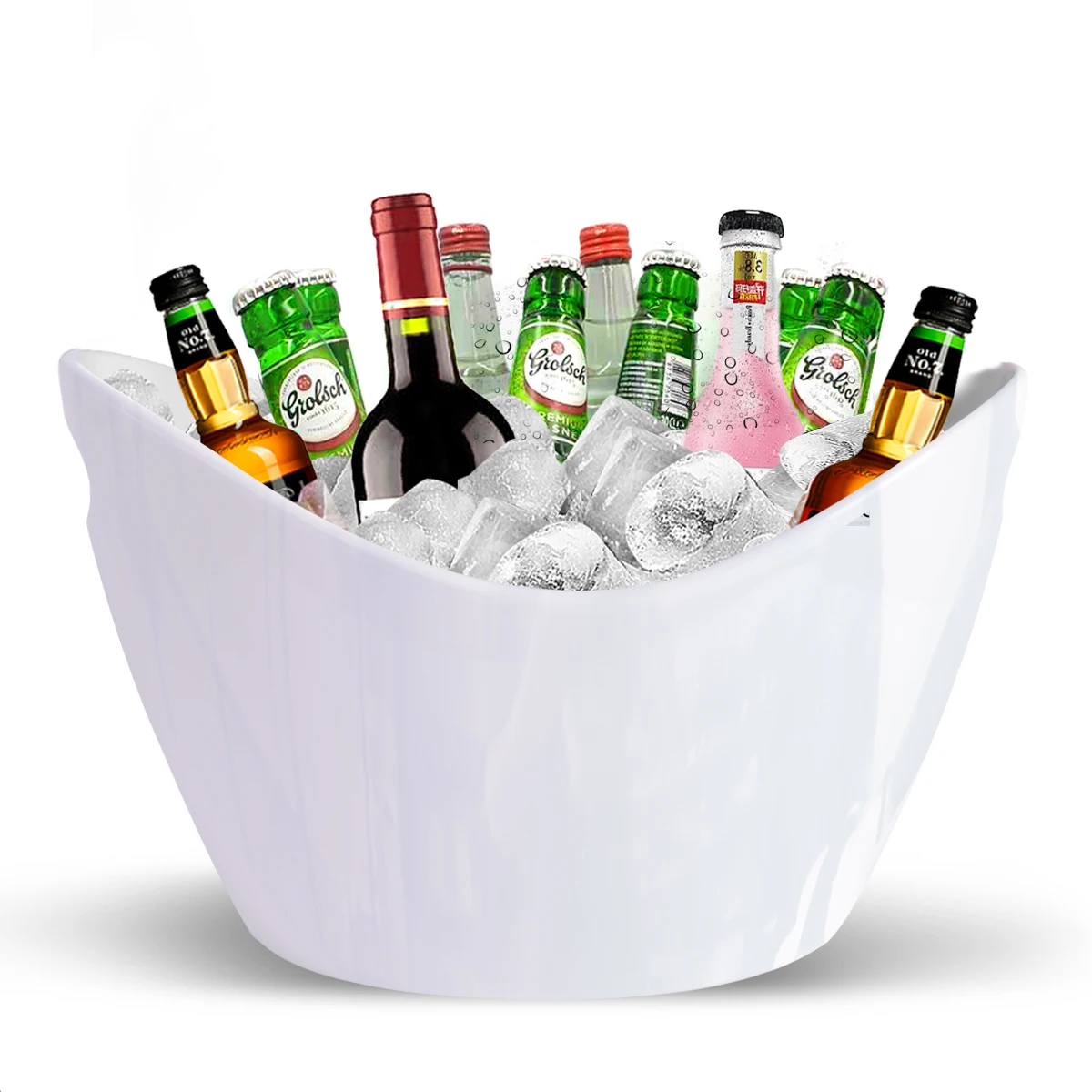 Wine Ice Bucket Champagne Buckets Plastic Large Ice Factory Direct
