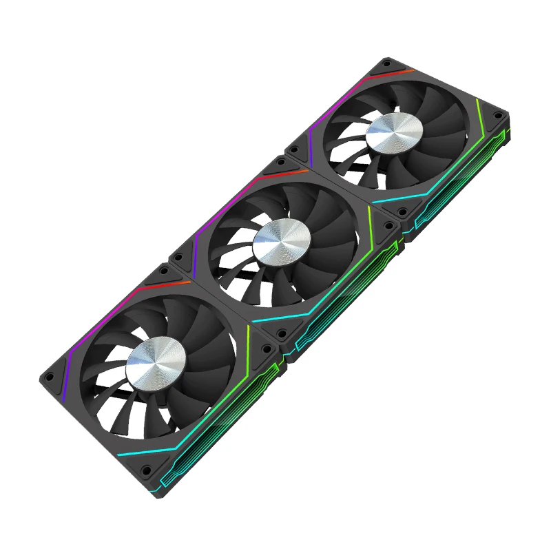 风扇和冷却定制静音rgb风扇，带控制argb 6PIN PWN Lovingcool工厂批发