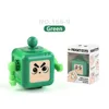 Robot de descompresión ojo grande caja verde-inglés