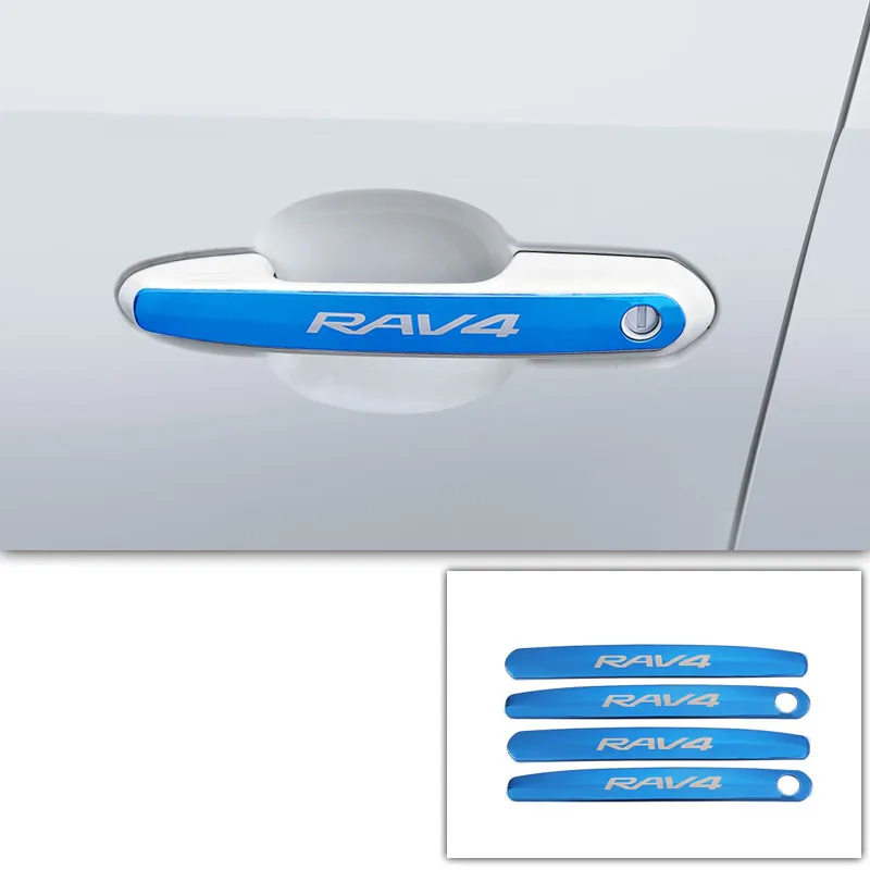 Car Exterior Door Bowl Handle Cover Trim Panel Decoration Sticker For