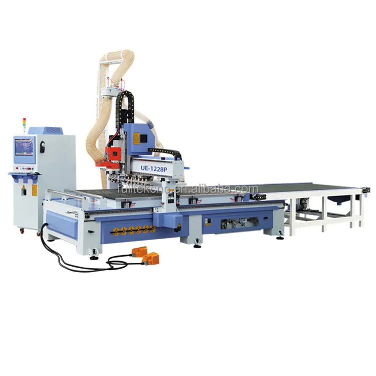 Quick UE 1224 Woodworking CNC Router Panel Furniture Making Machine with Loading Unloading System