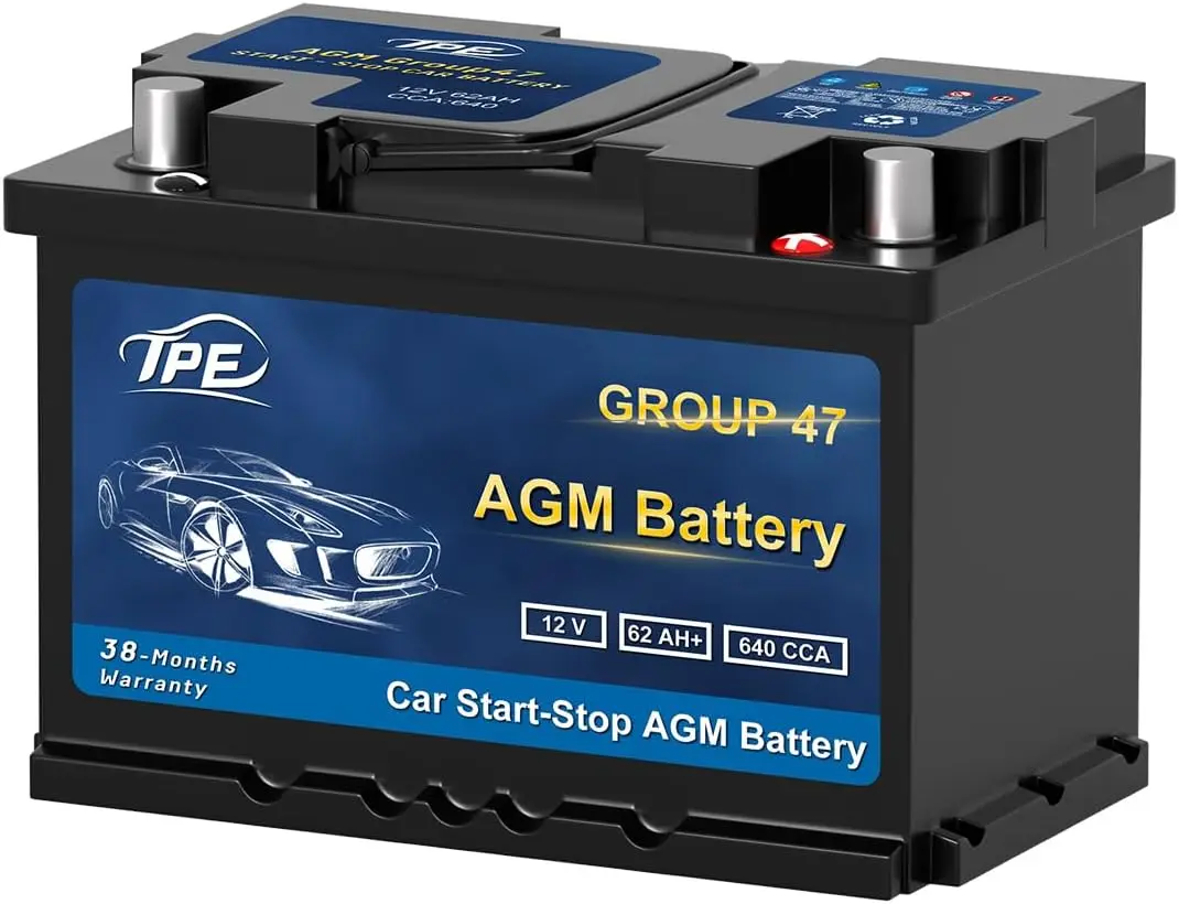 product wholesale 12v 60ah start stop agm battery high performance automotive lead acid car batteries ups batteries for auto car-1