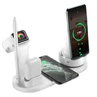 High quality popular charger with 3 in 1 support phone and Ipod Wireless QI charging stand with reasonable price