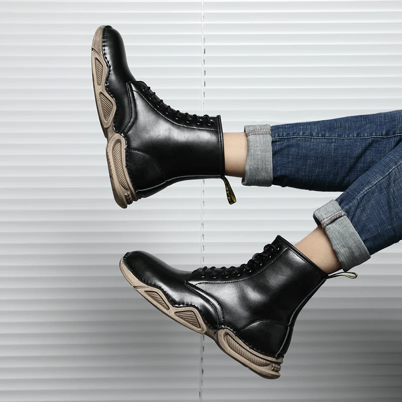 Amazon.com: ESTABLO Botin Trabajo ID 320 (Bot) Piel Grasso Negro : Ropa,  Zapatos y Joyería