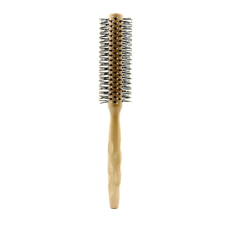 YAESHII Amazon Hot Selling Wooden Boar Bristle Nylon Hair Smoothing Comb Professional Hair Salon Sty