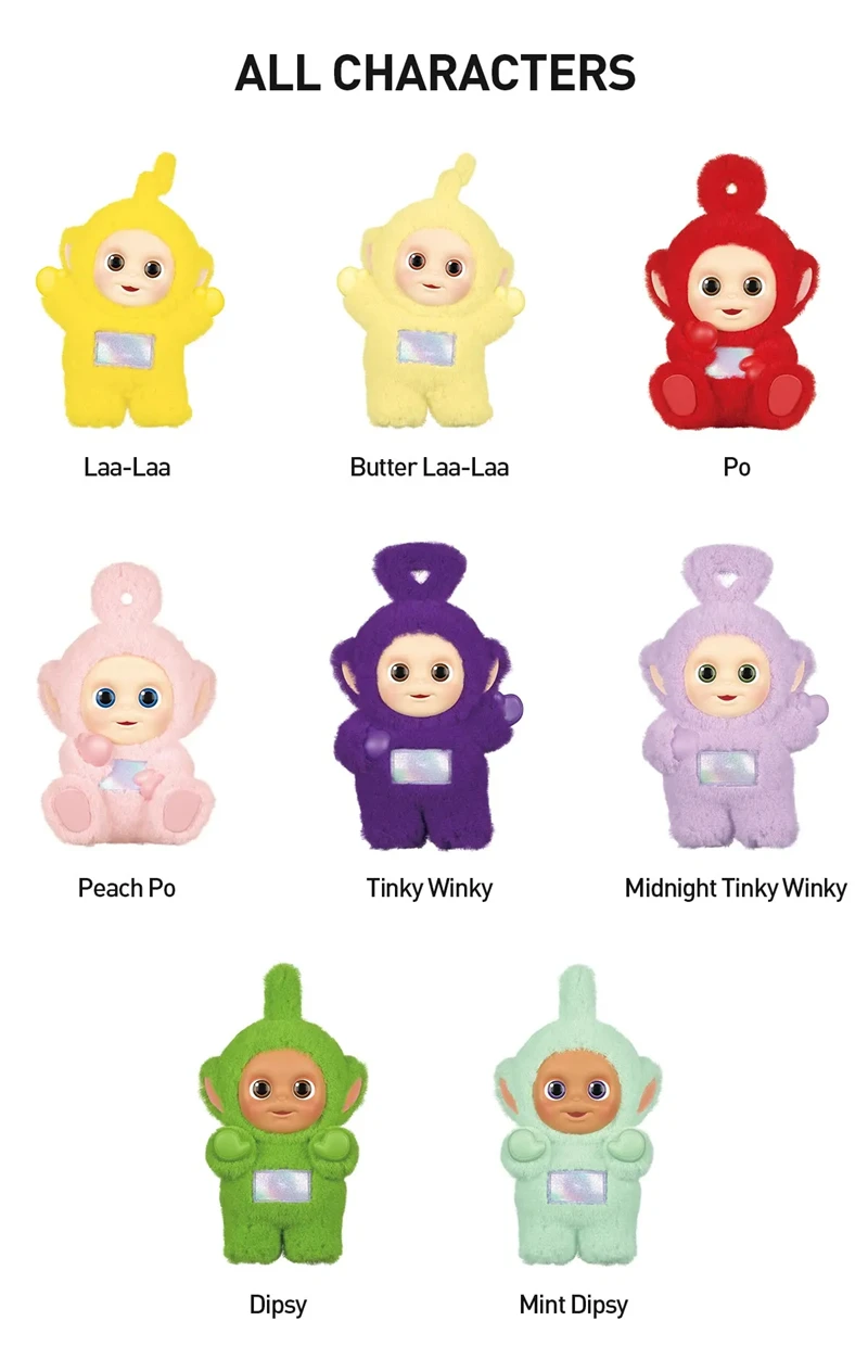 Teletubbies Vibrancy フィギュアセット POPMART Teletubbies Vibrancy Series Blind Box Figure Plush