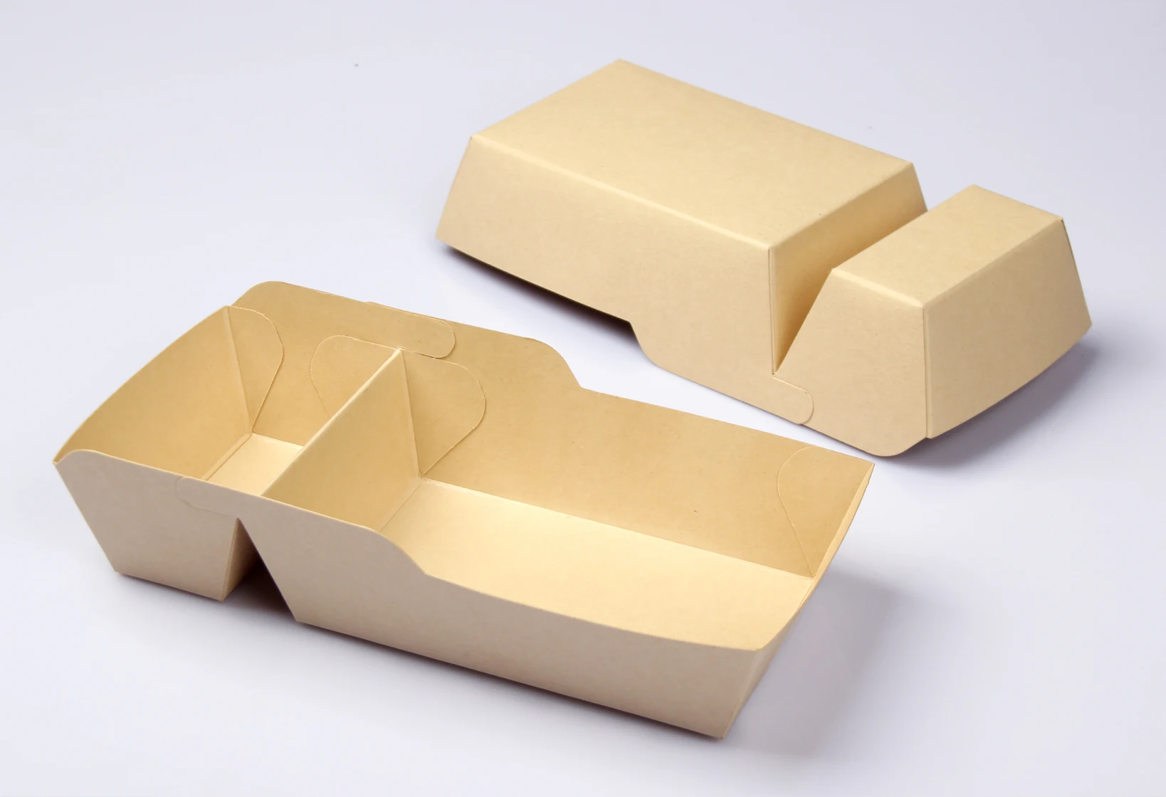 High Quality Eco-Friendly Paper Food Comparted Tray for Catering and Home Use details