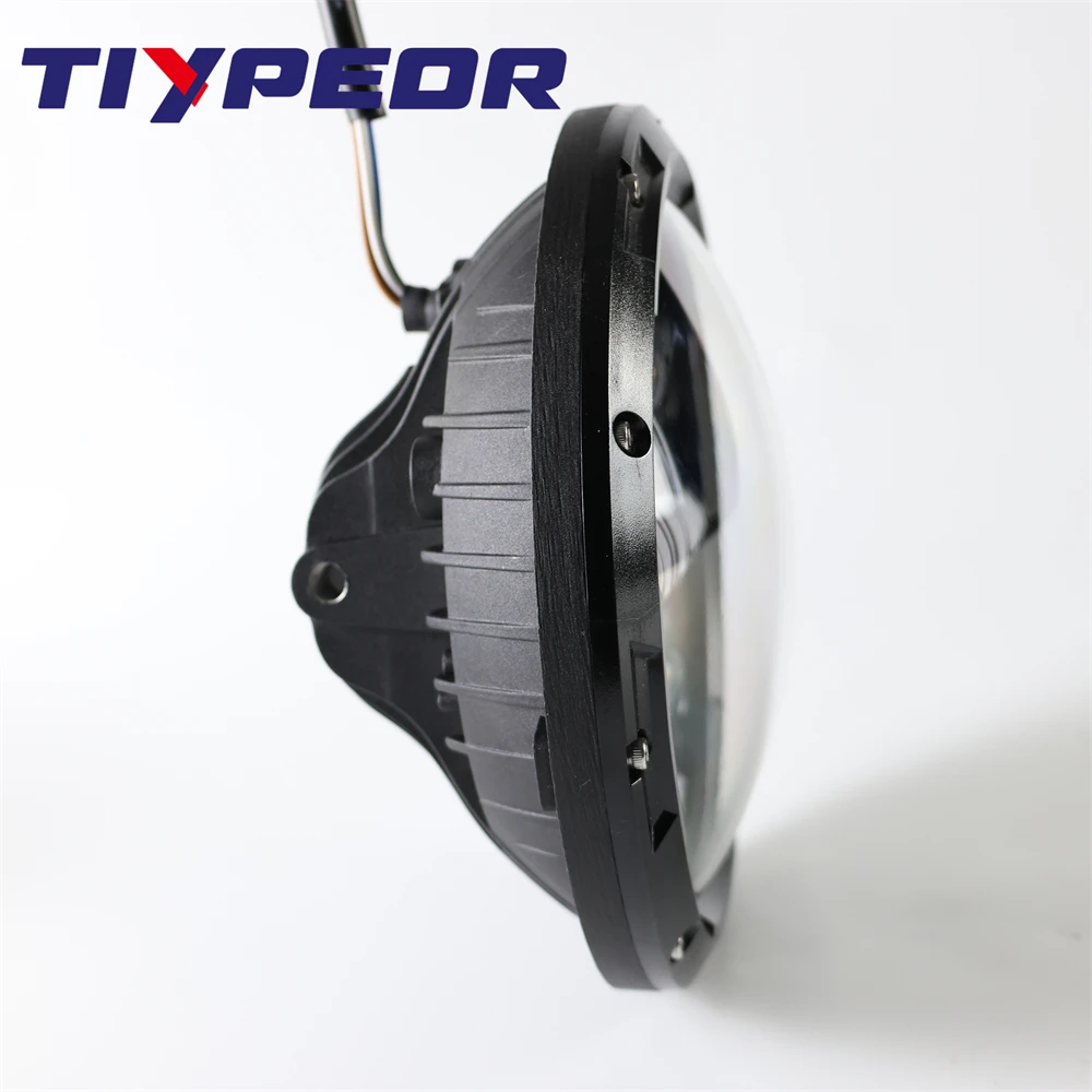 product tiypeor 7inch 60w universal round motorcycle drl headlight super bright car auxiliary fog light-11