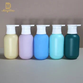 400ml HDPE Plastic Body Wash Bottle 500ml Baby Lotion Bottle 750ml Shower Gel and Hair Care Container Shampoo Bottles