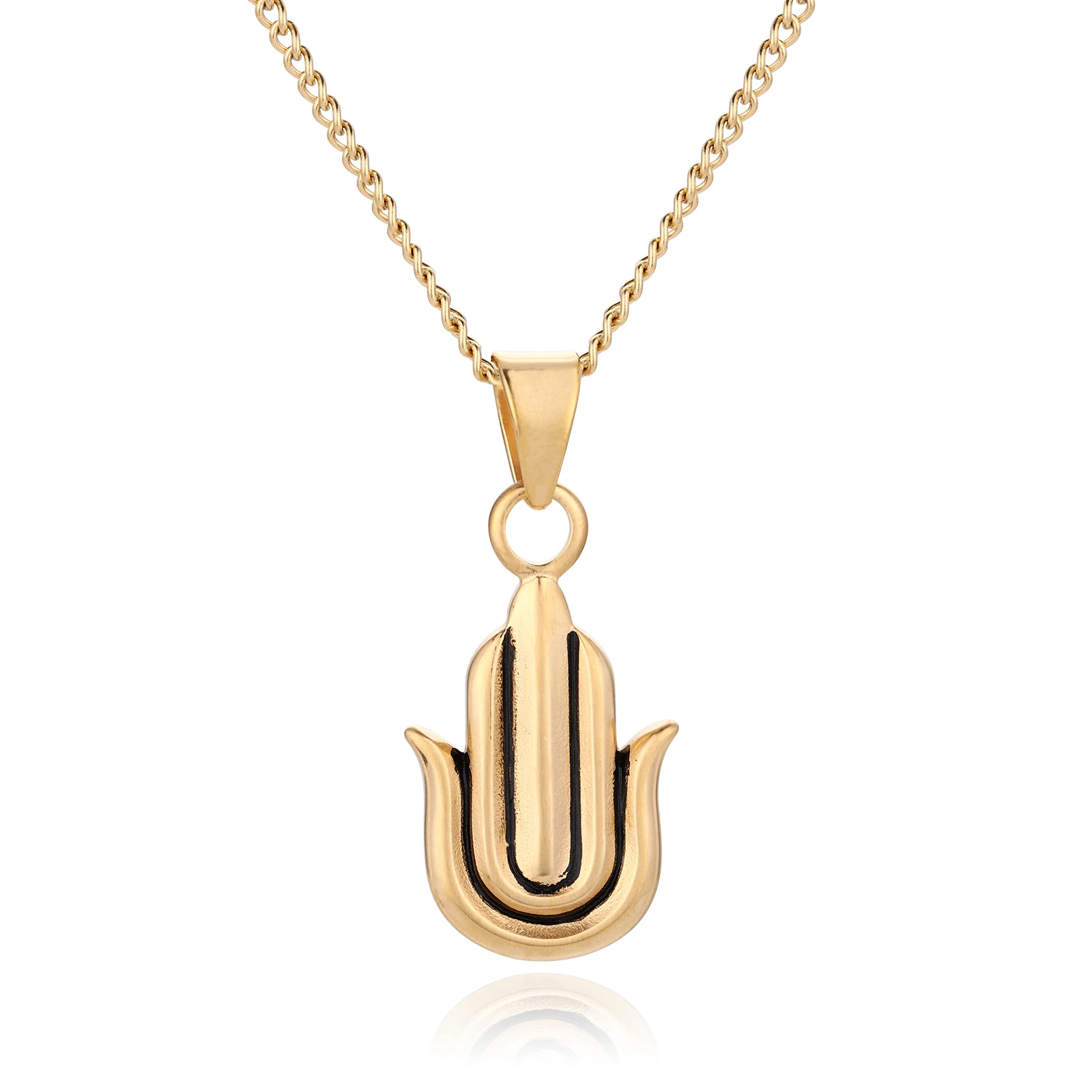 Men's Jewelry Spiritual Amulet Gold 