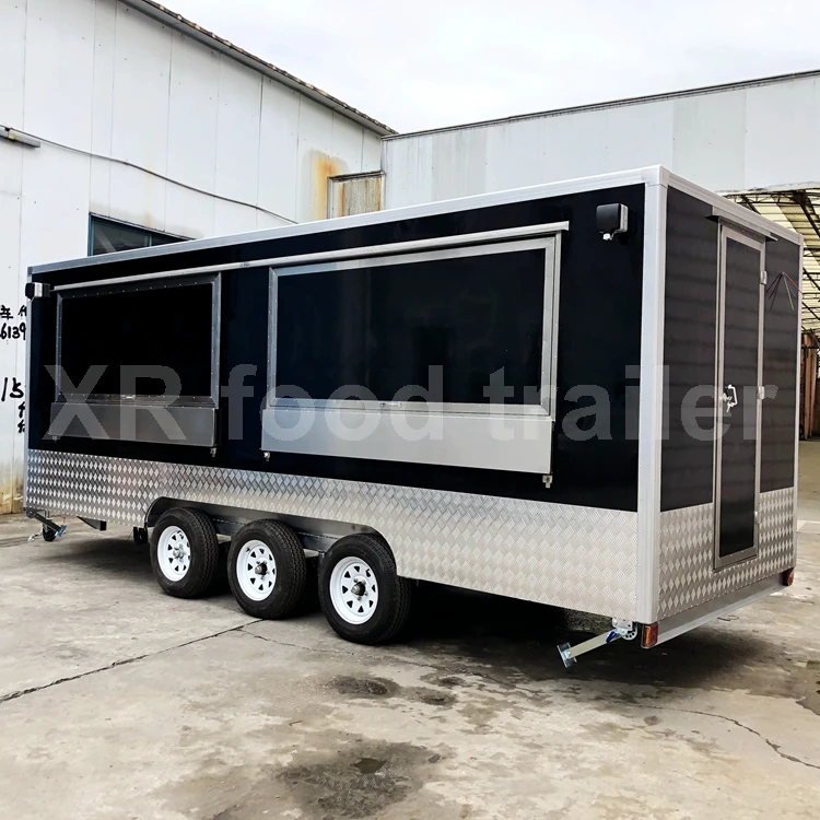Folding Hamburger Food Cart Trailer Food Trucks And Trailers